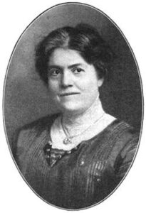 Portrait of Frances Cleveland Axtell, Washington state legislator from Bellingham, 1917
