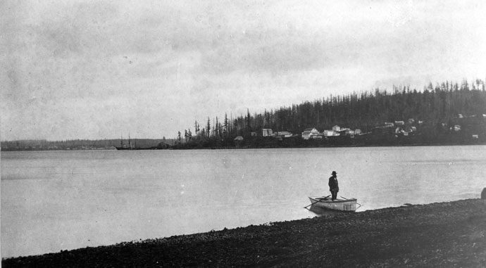 1884 photograph of Daniel Dirty Dan Harris