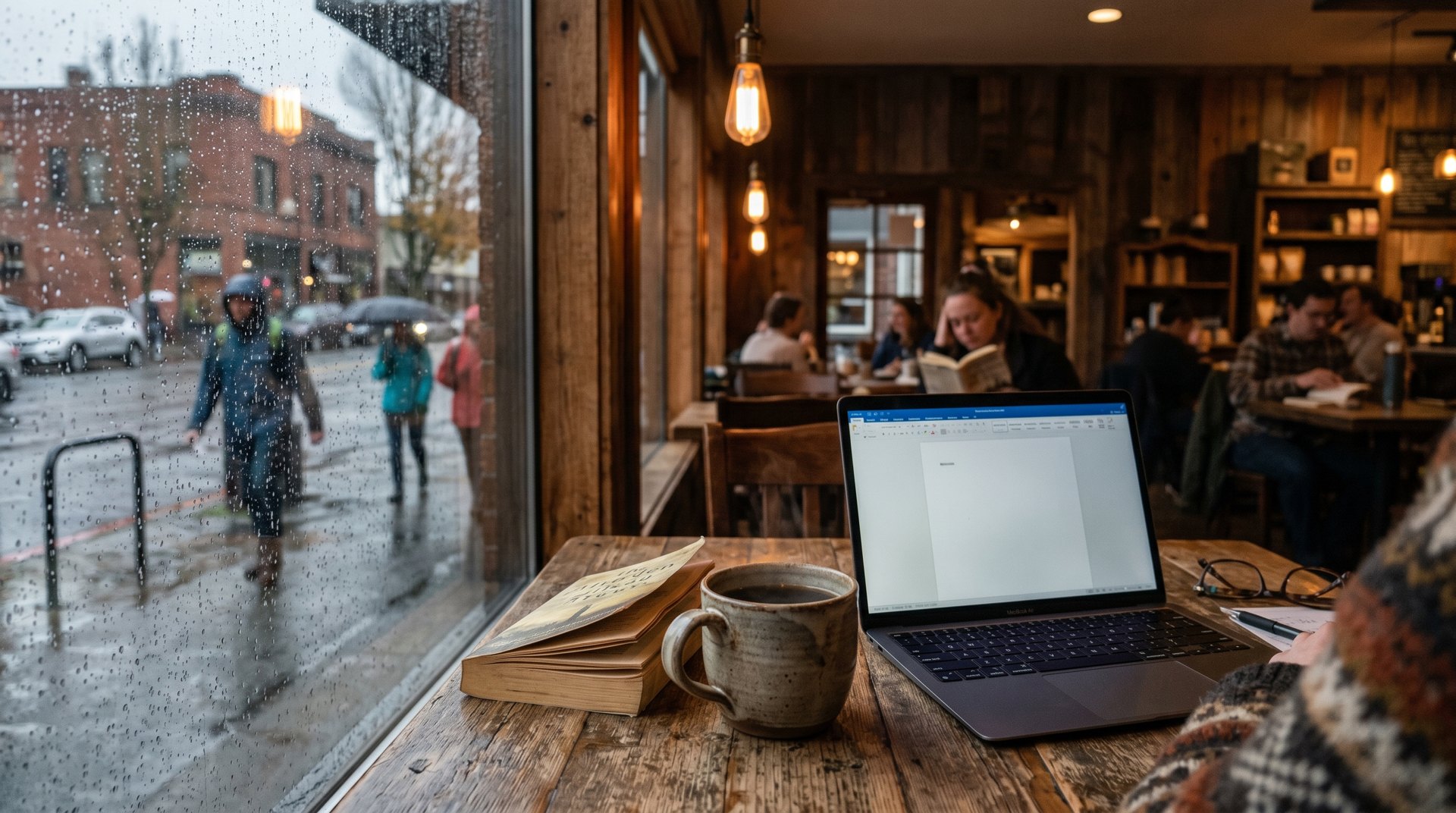 Bellingham in November — cozy but genuinely gray