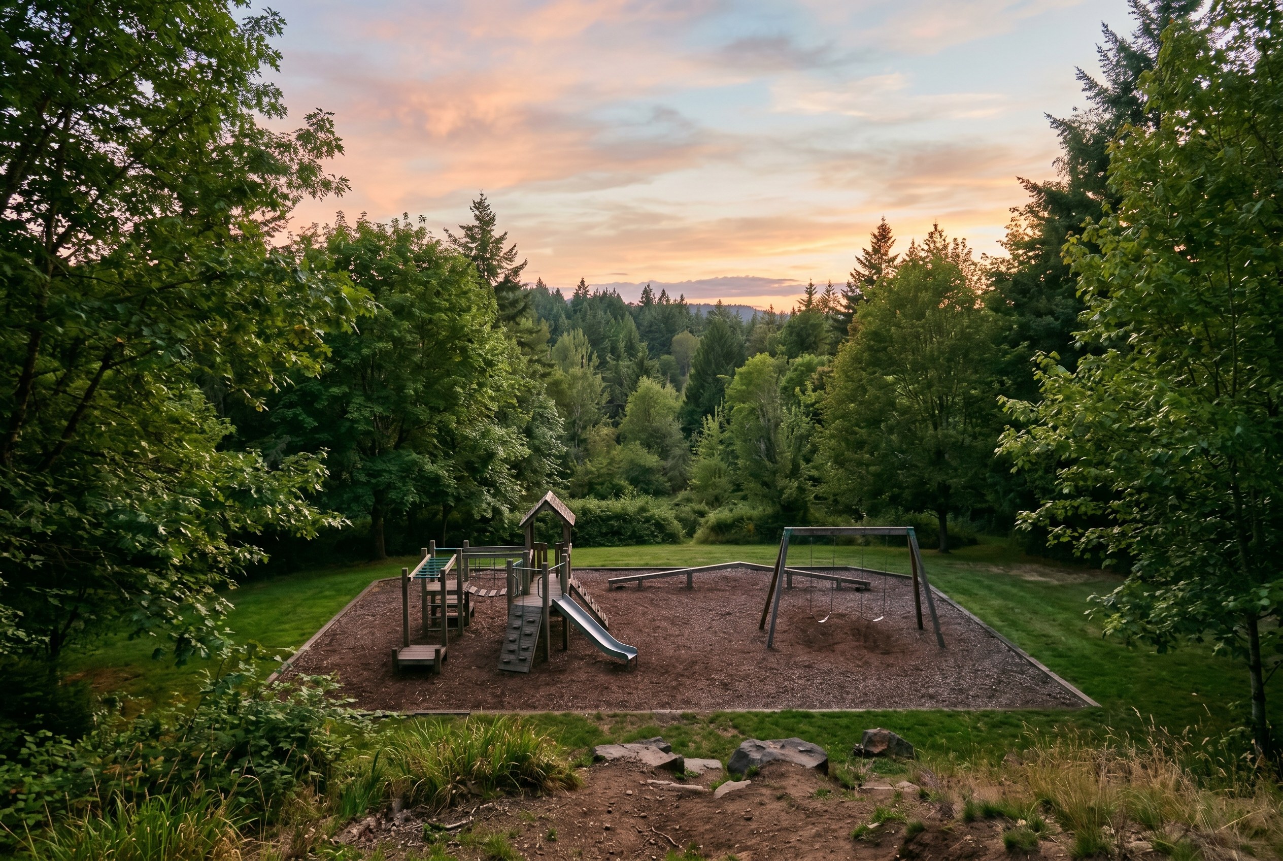 A park playground