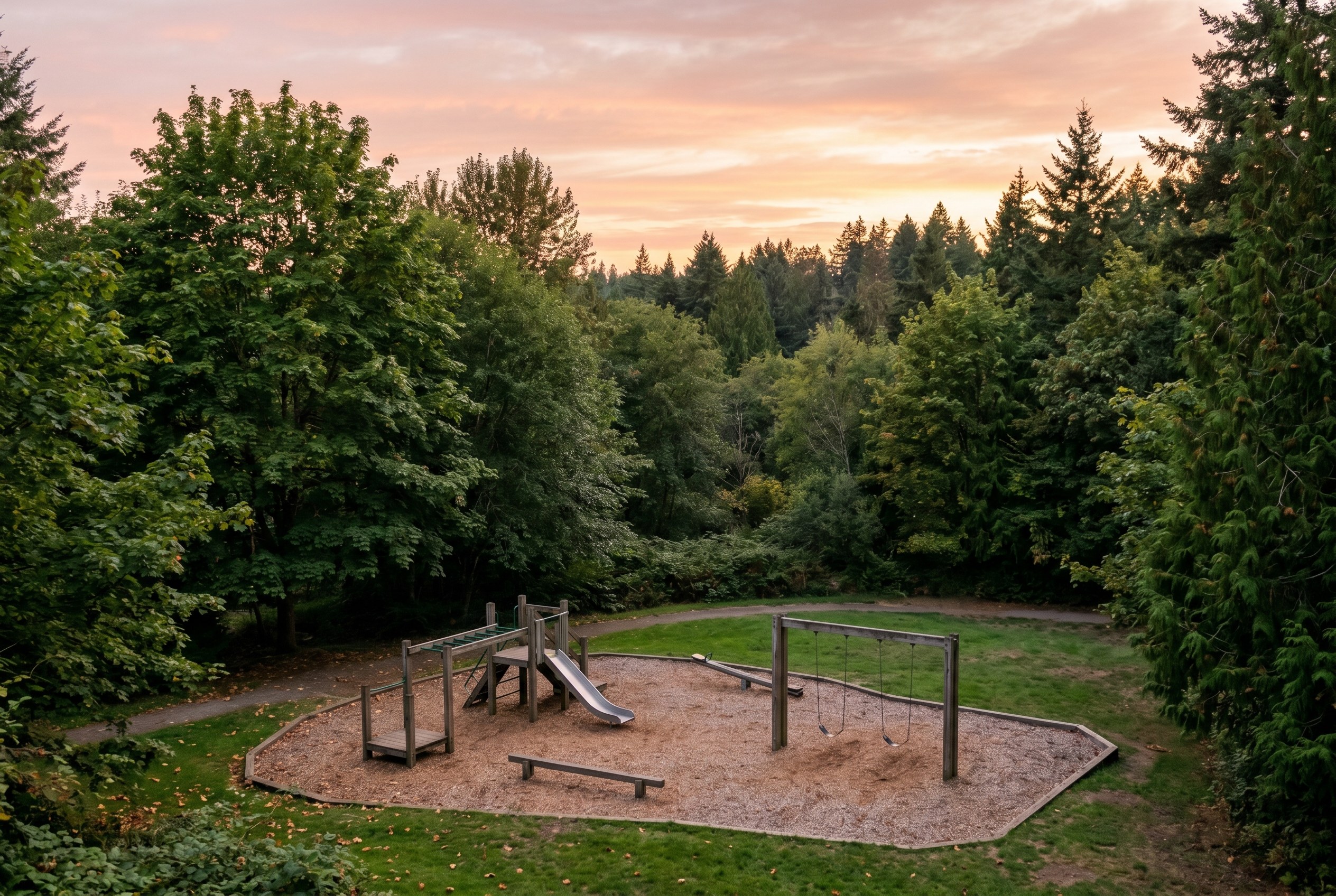 A park playground