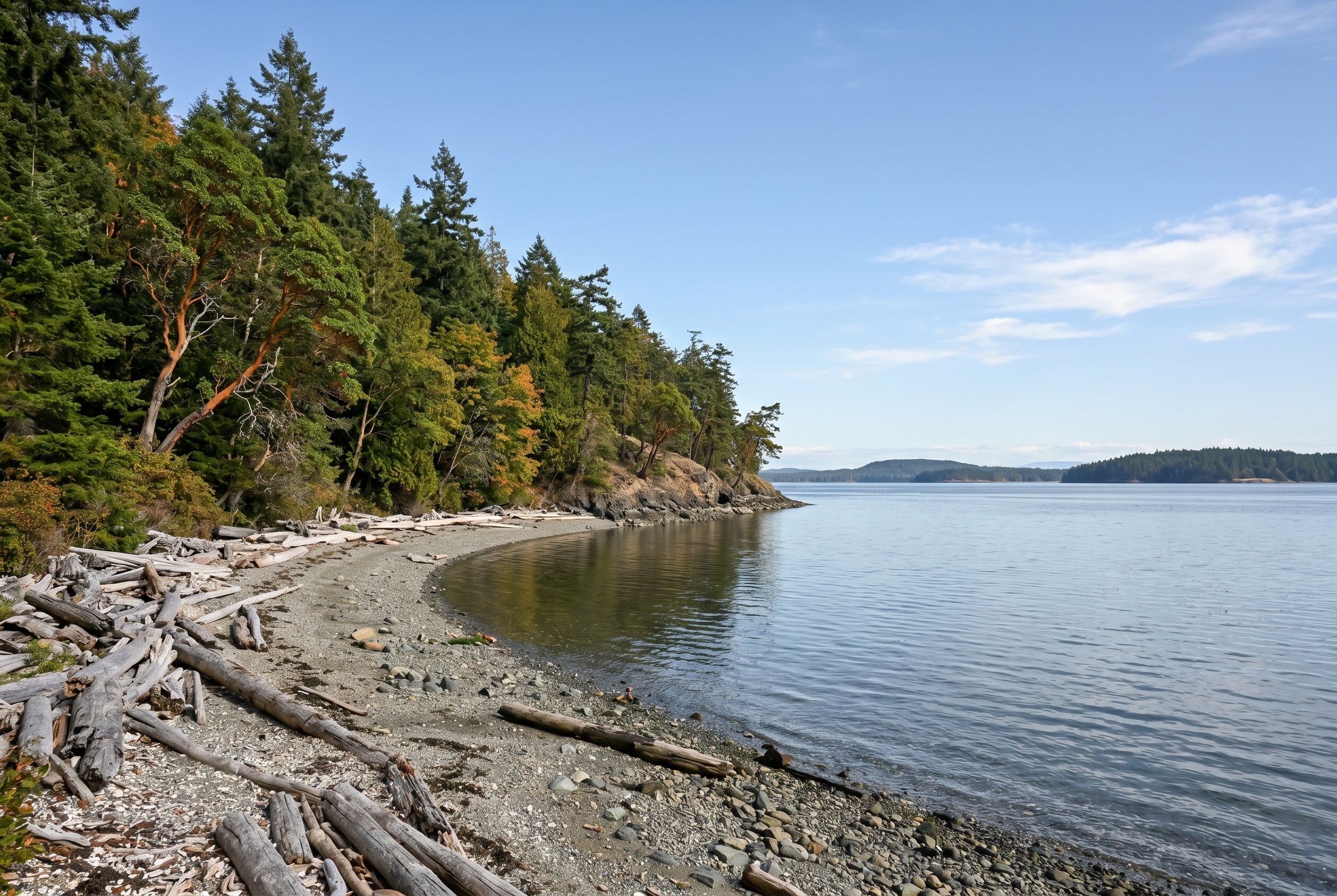 A coastal bluff trail