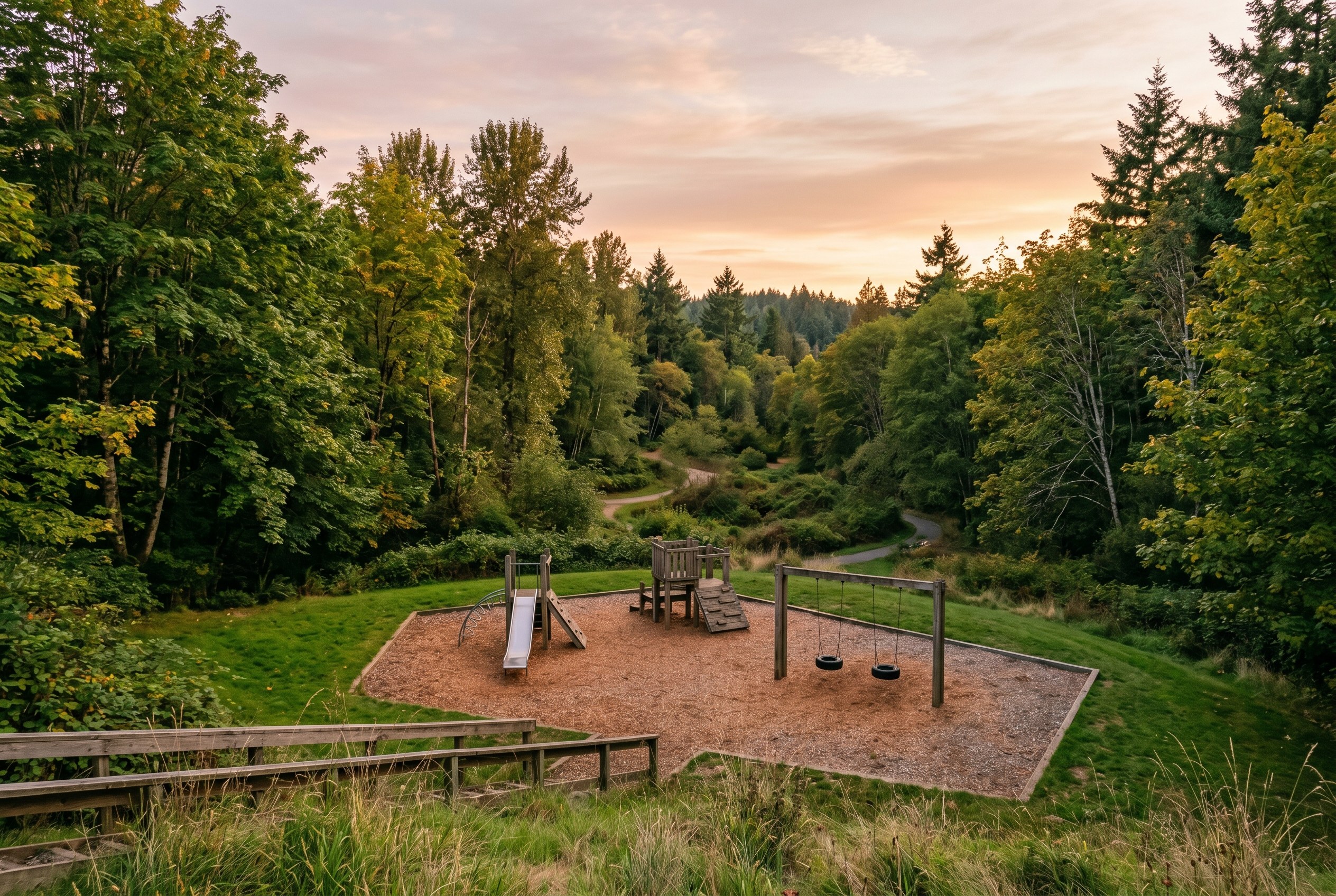 A park playground