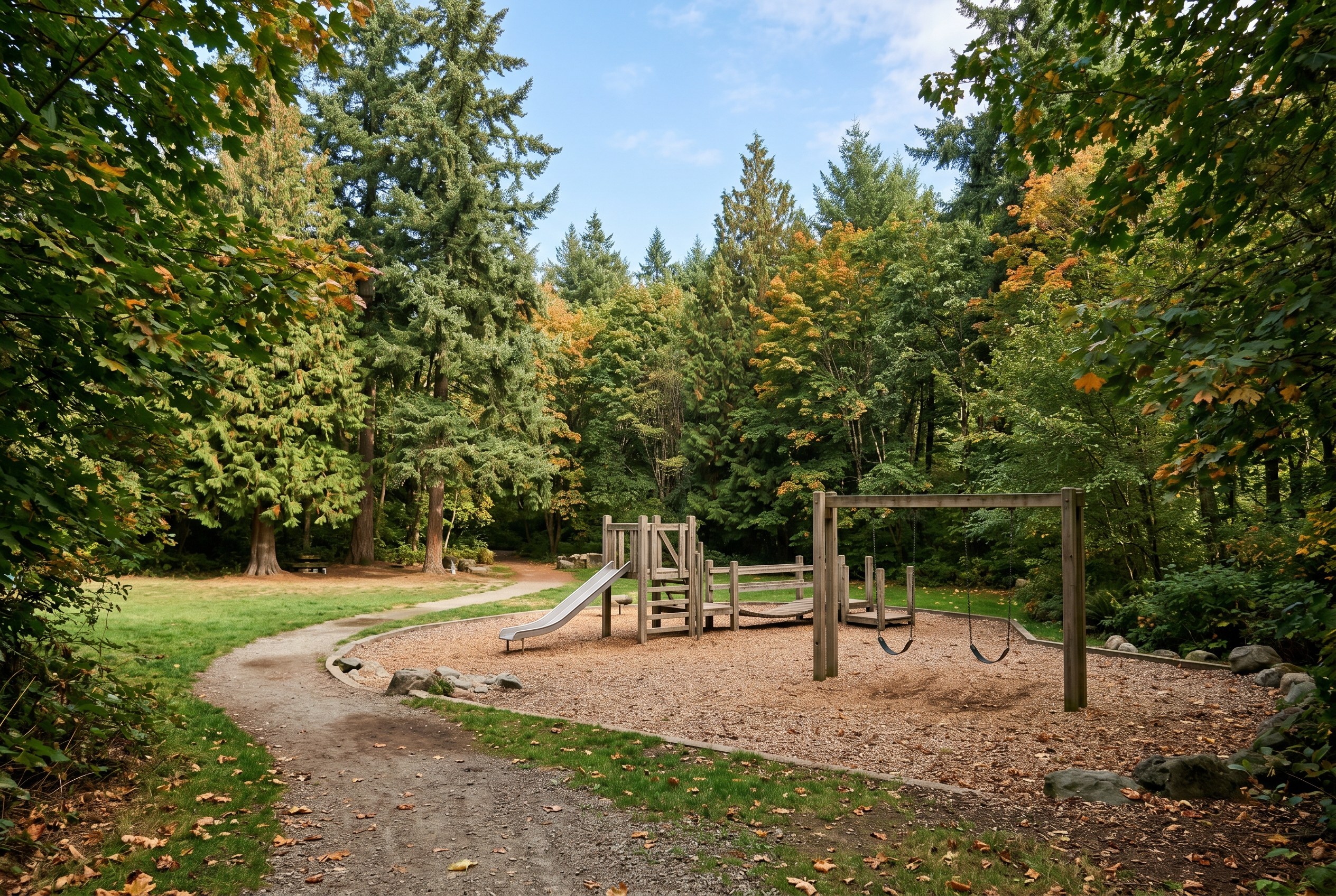 A park playground