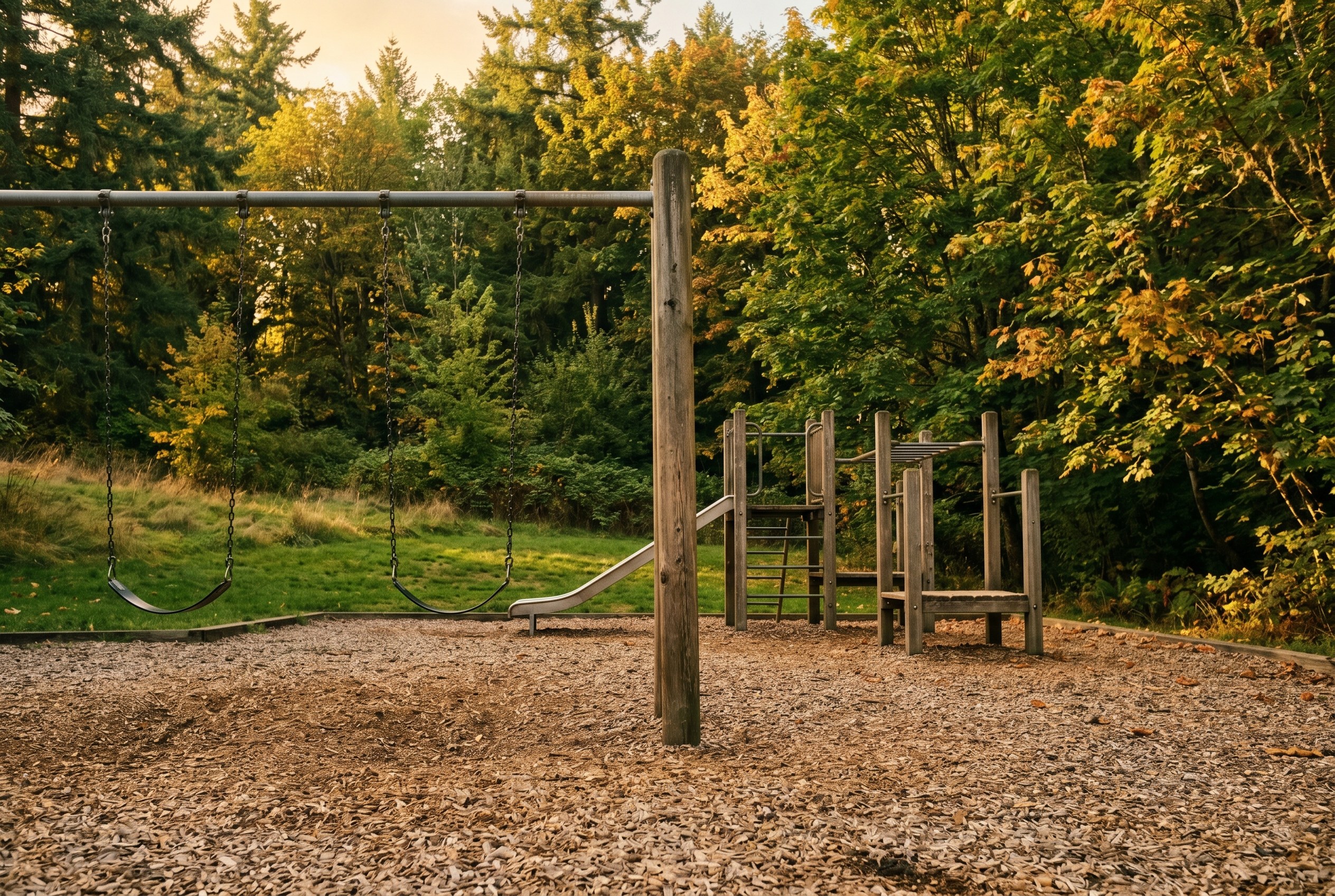 A park playground