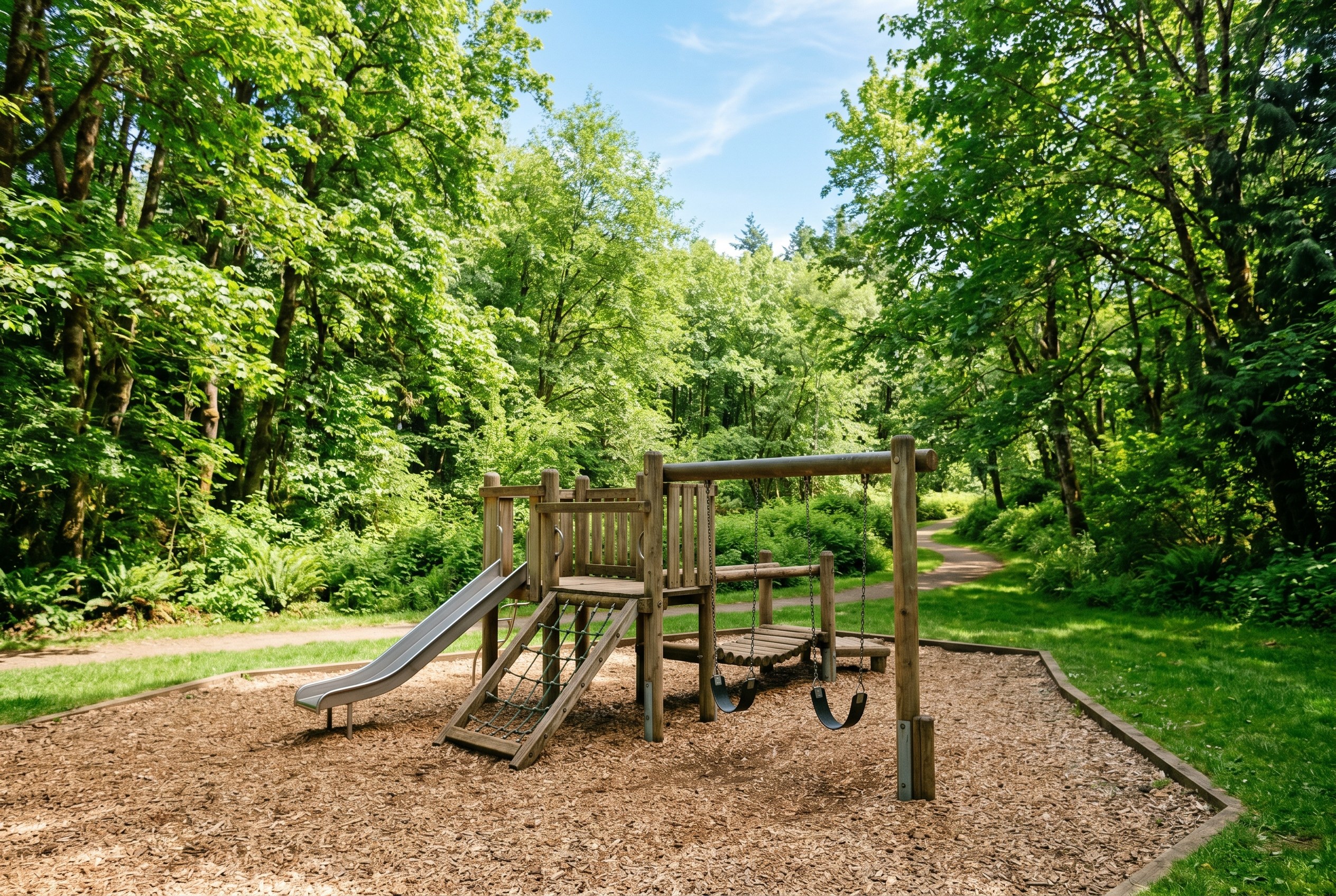 A park playground