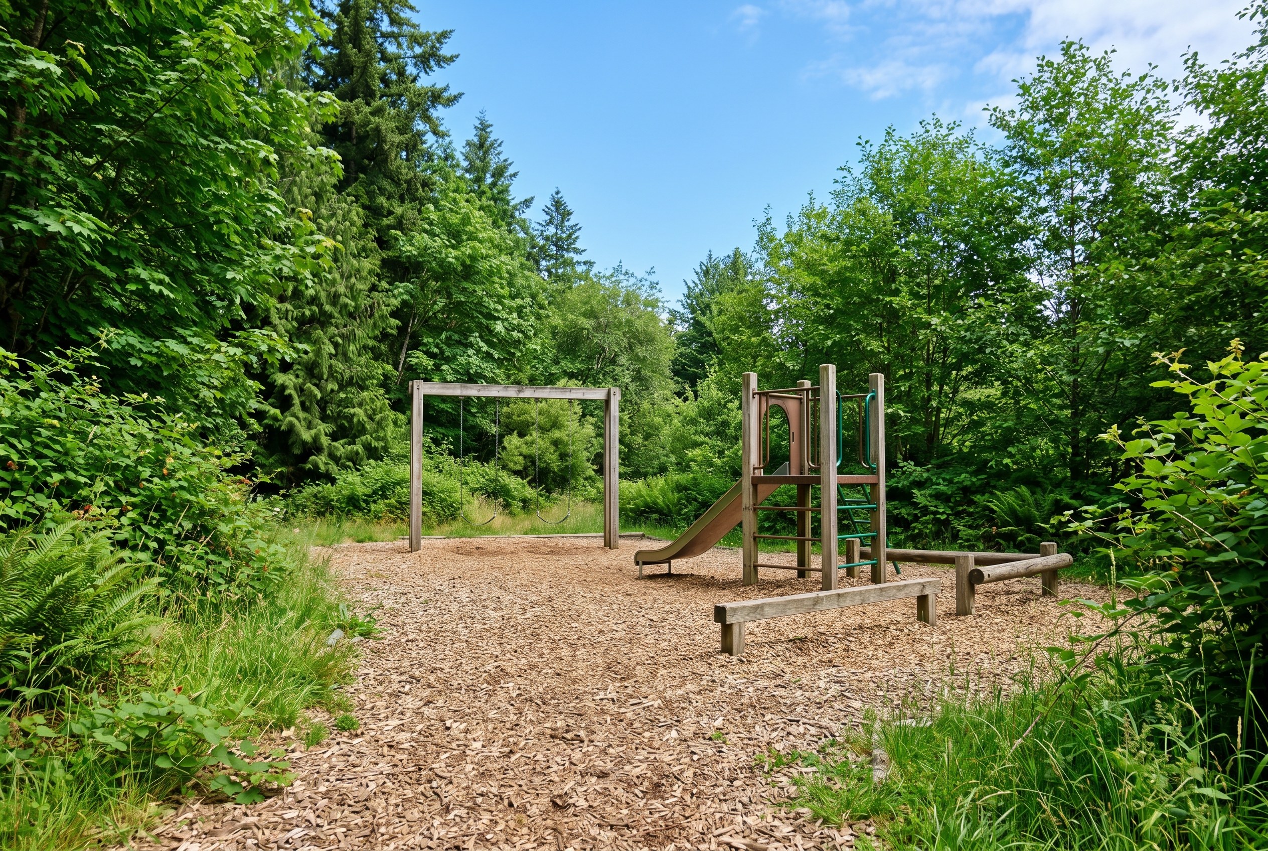 A park playground