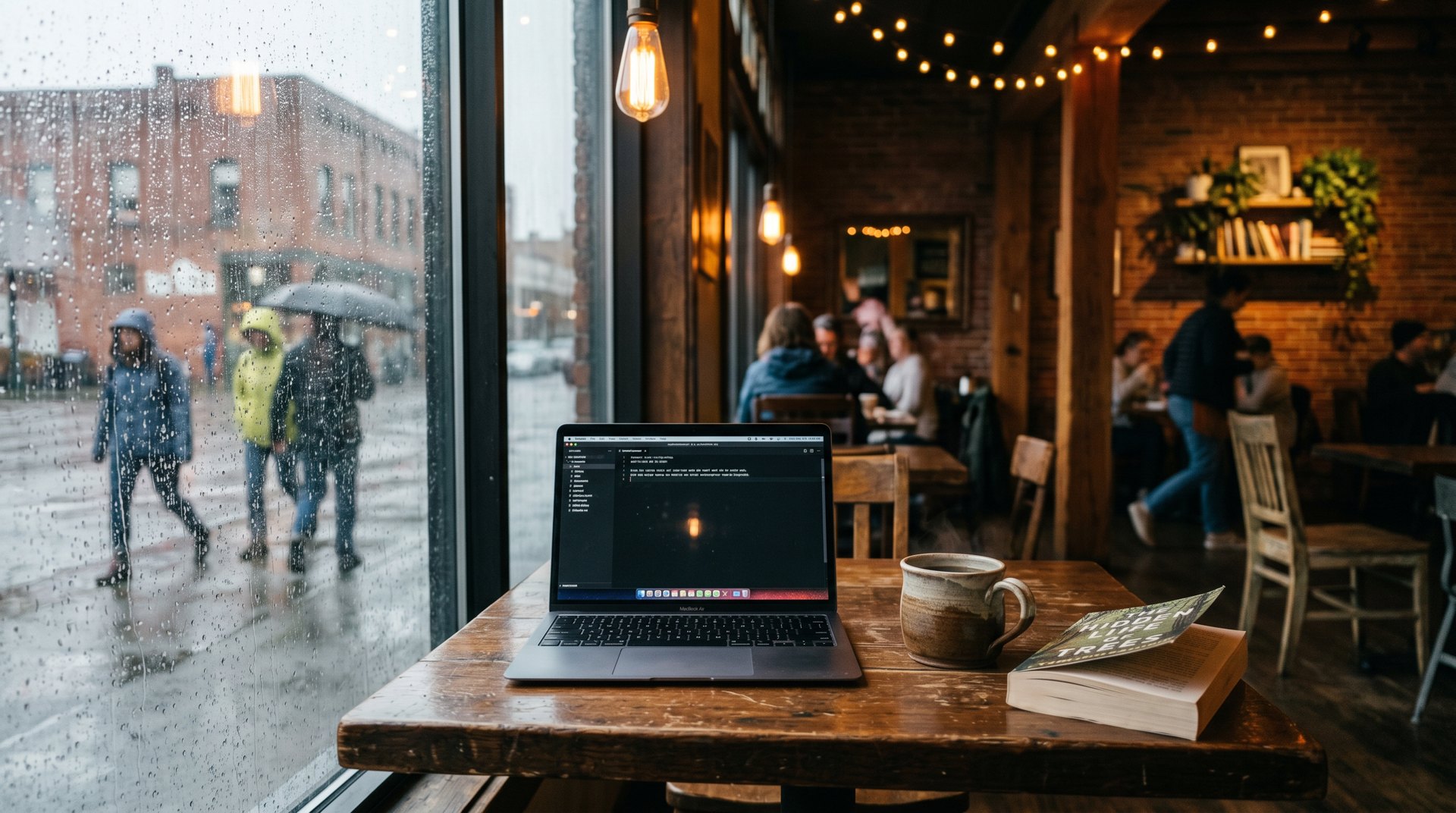 Gray November in Fairhaven — this is what you're signing up for