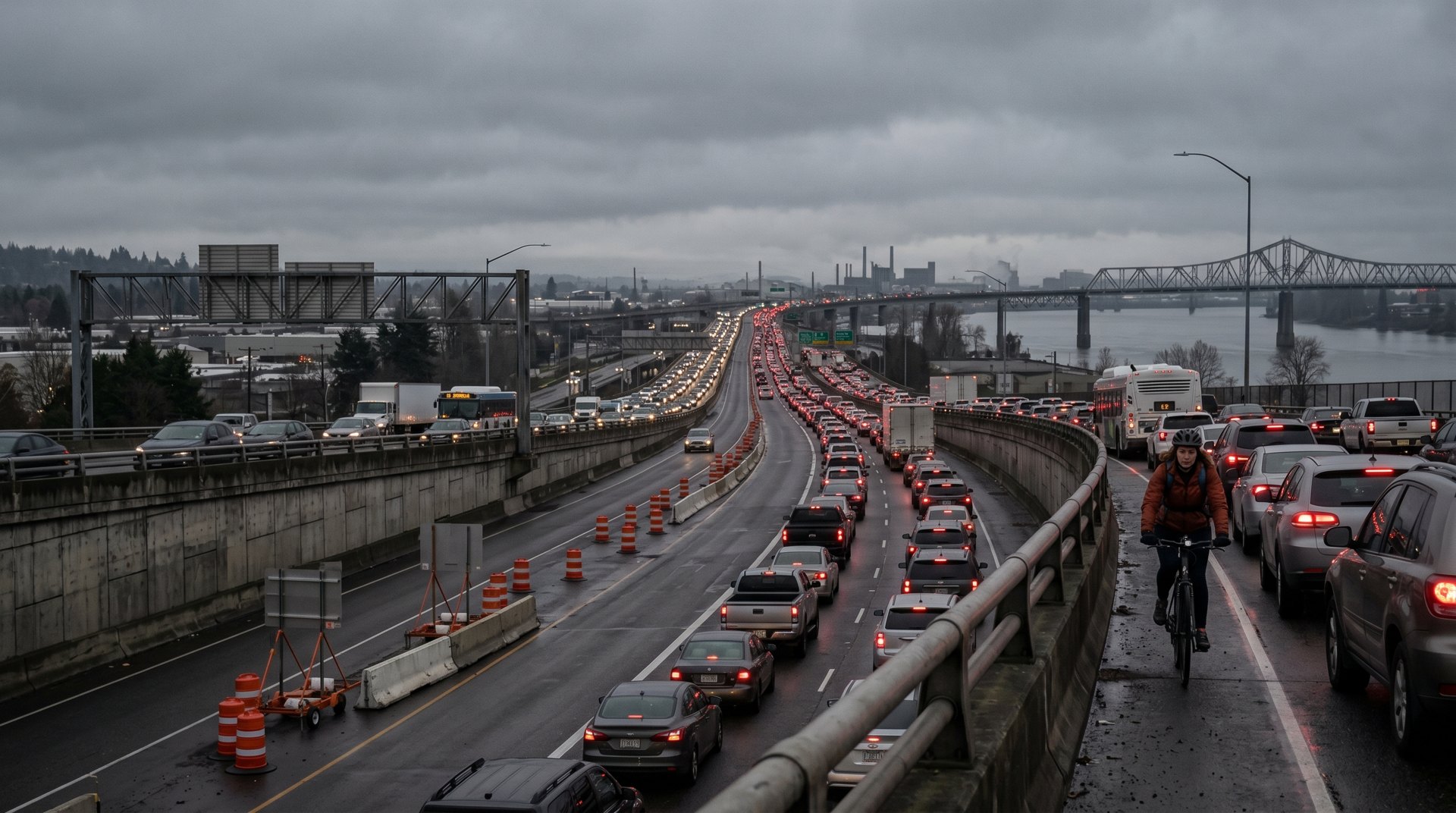 I-5 south, 7am, every morning